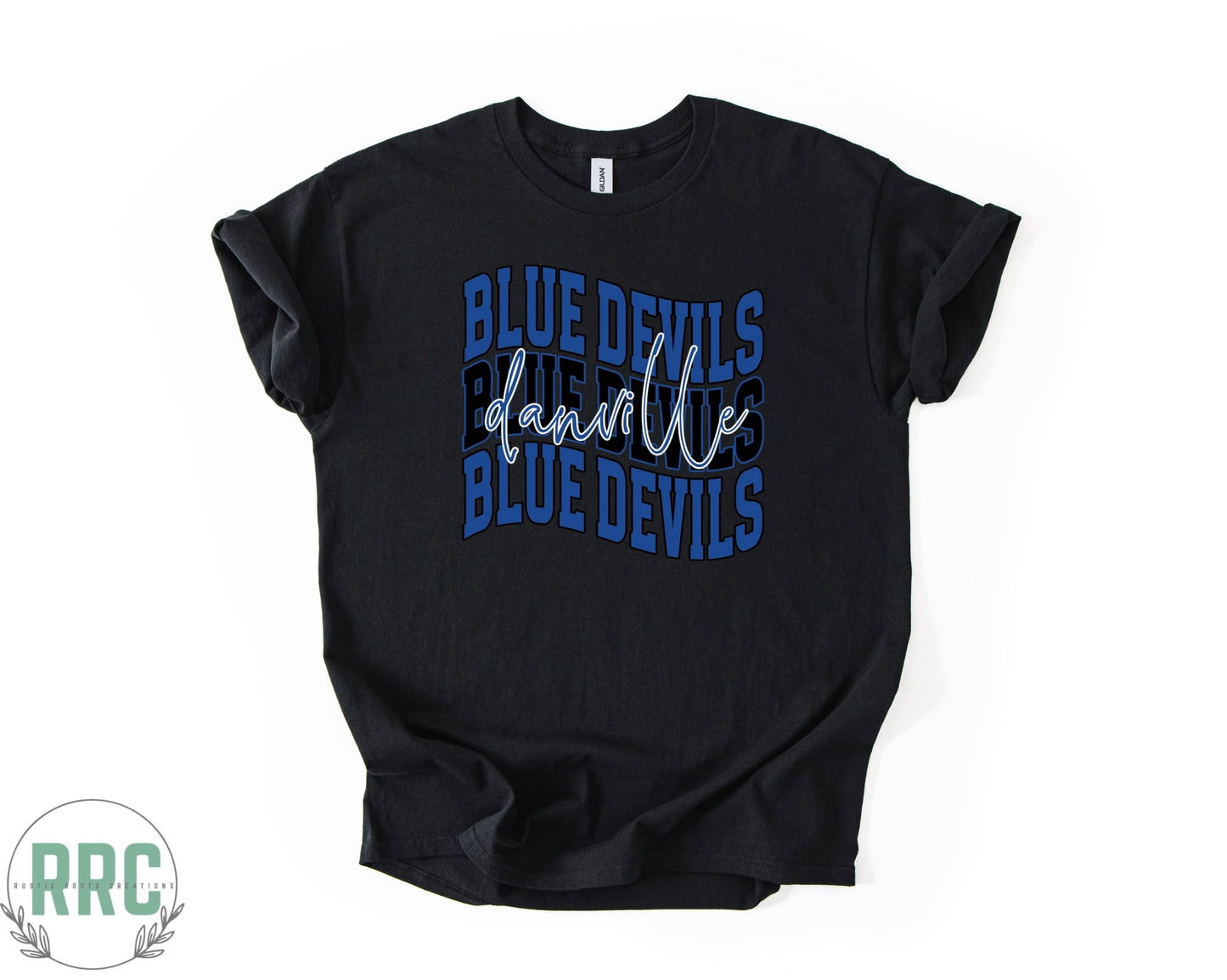 Danville Blue Devils Wavy *GILDEN*