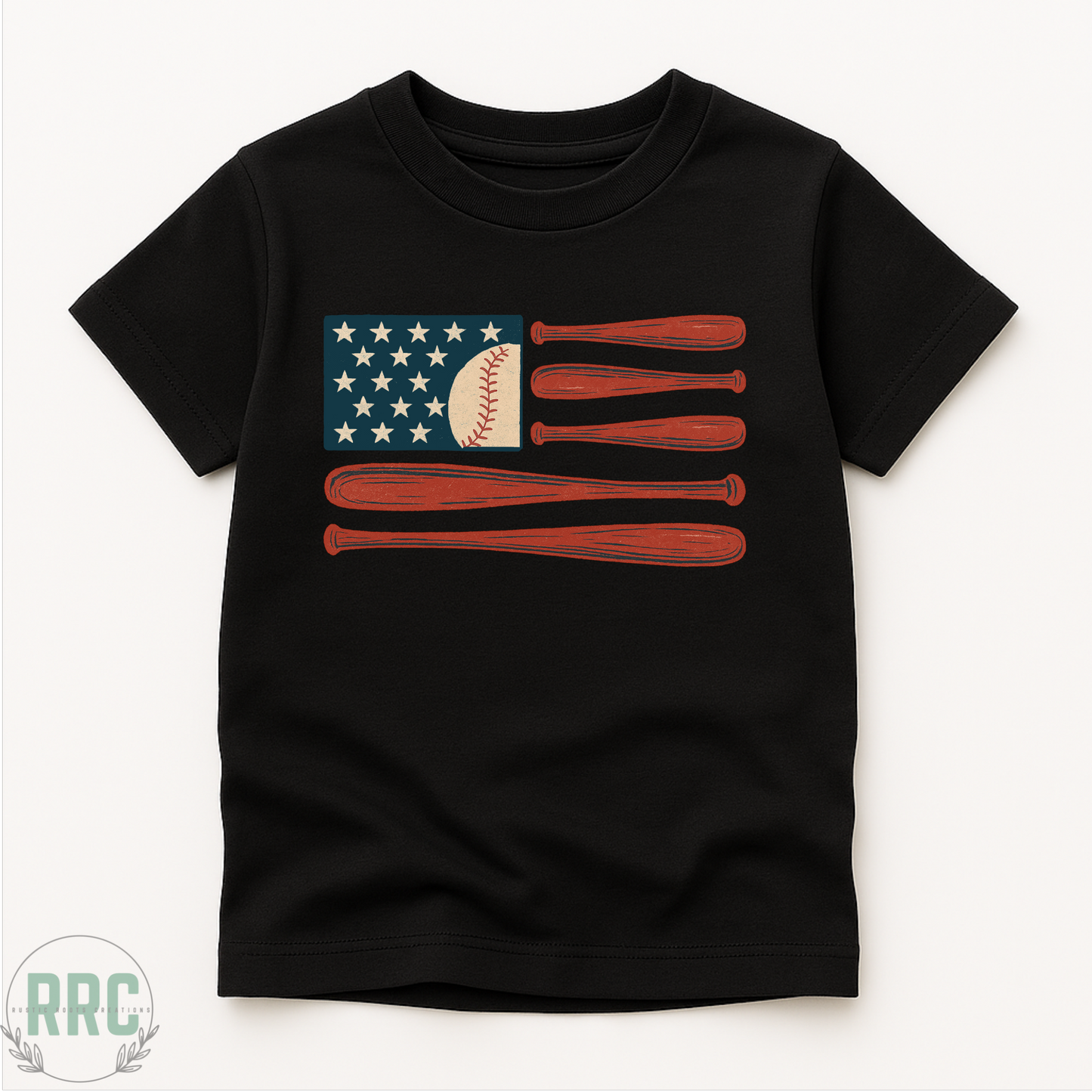Boys Patriotic Baseball Flag *GILDEN*