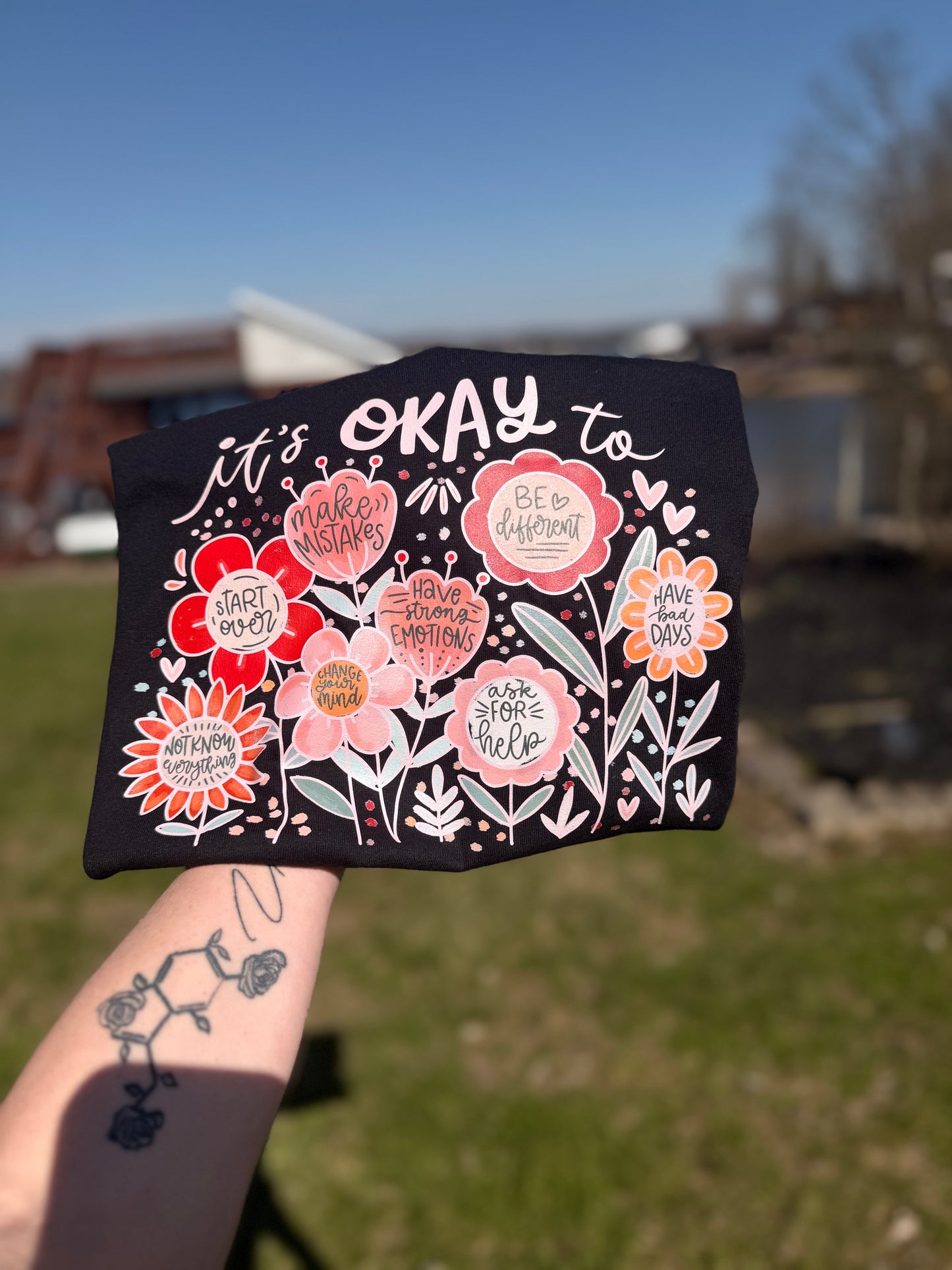 It’s Okay To… Mental Health Awareness Tee *GILDEN*
