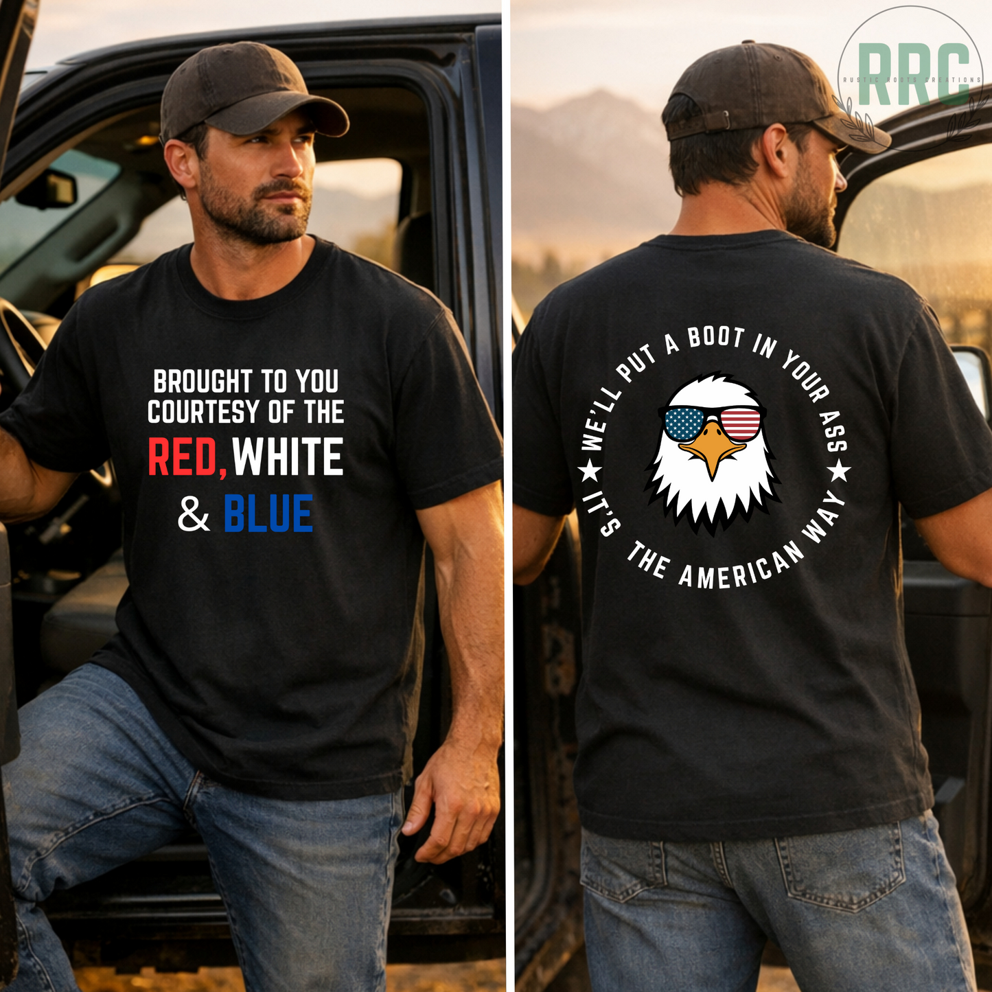 Courtesy of the Red, White & Blue Eagle GILDEN *RRC EXCLUSIVE*