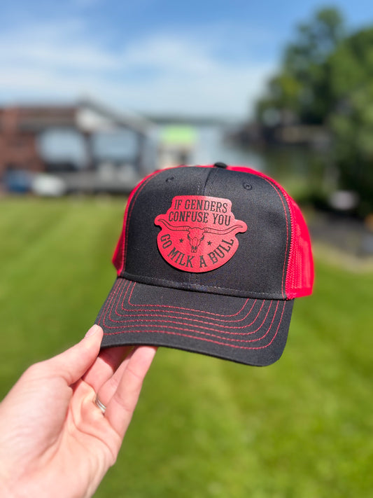 Go Milk A Bull Mesh Back Hat