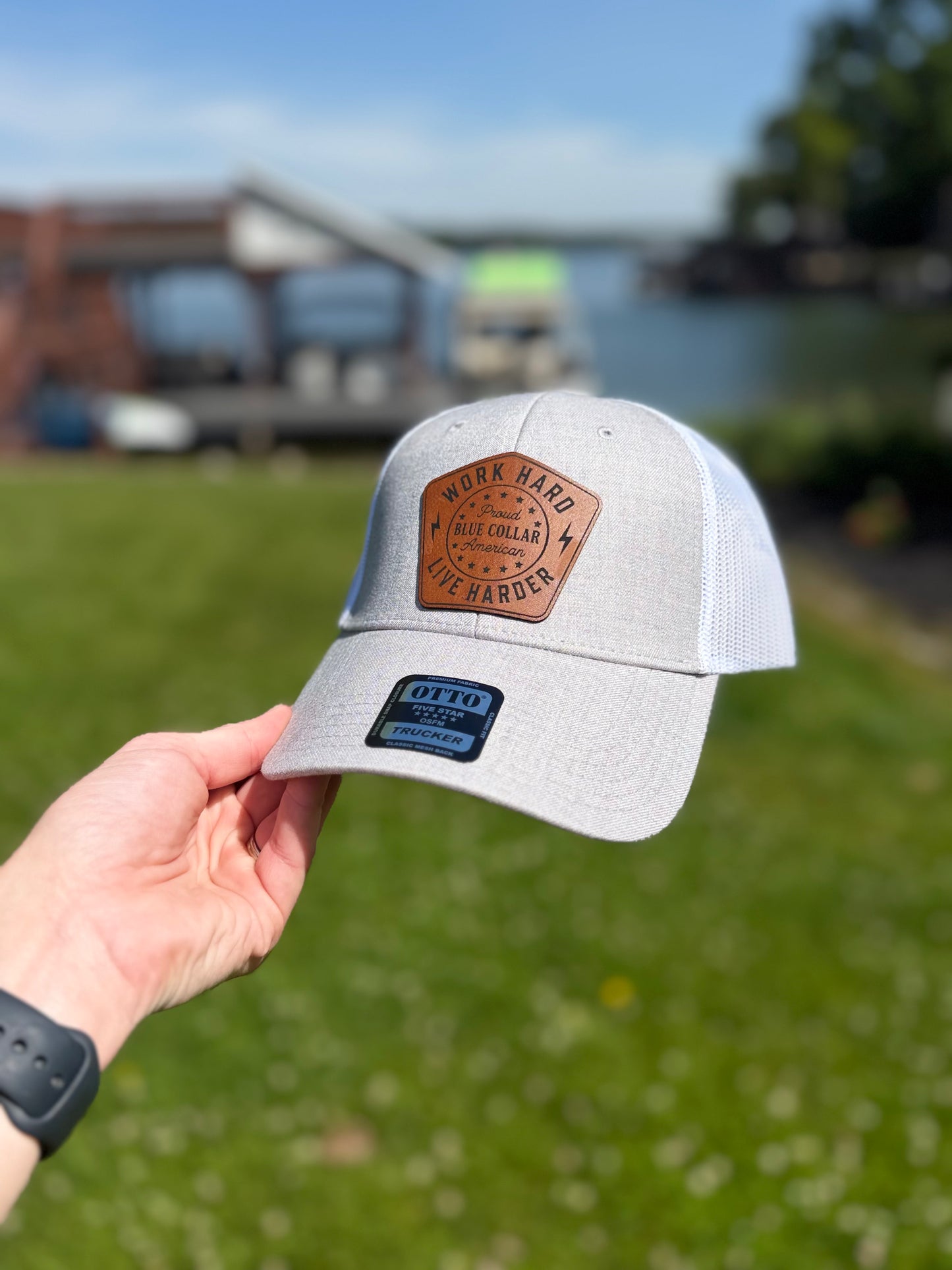 Blue Collar American Mesh Back Hat