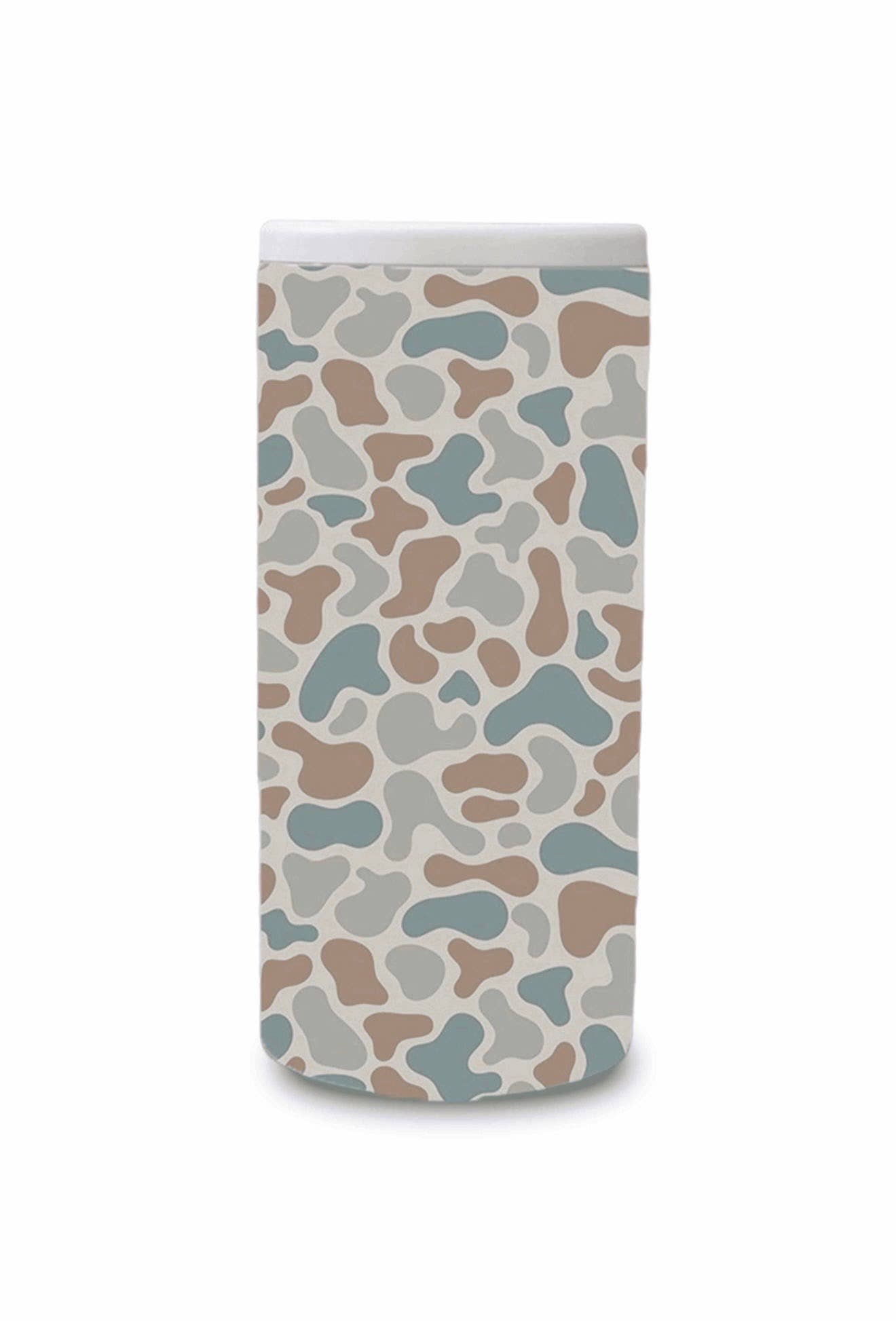 Duck Camo Slim Can Cooler