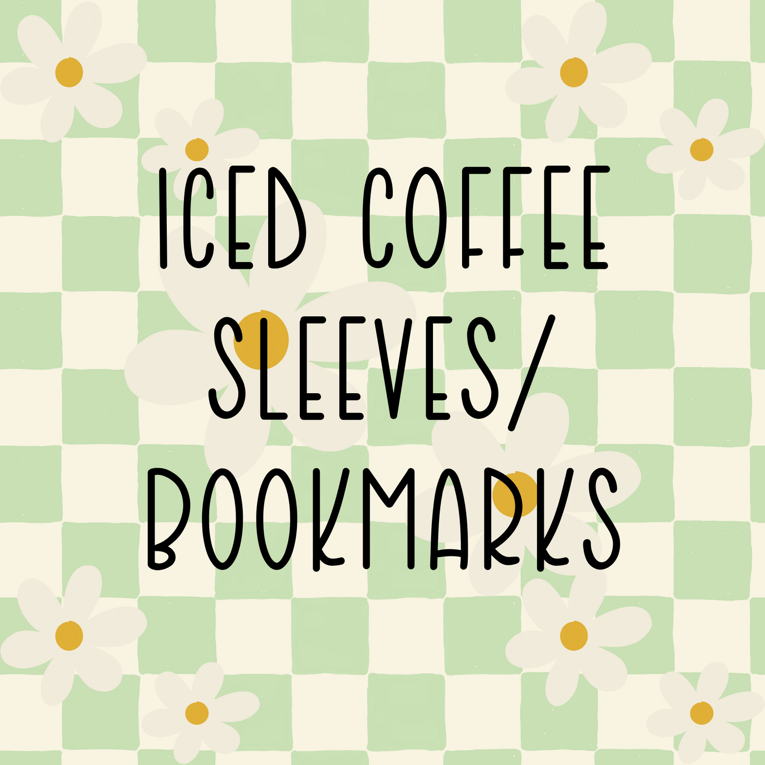 Iced Coffee Sleeves & Bookmarks
