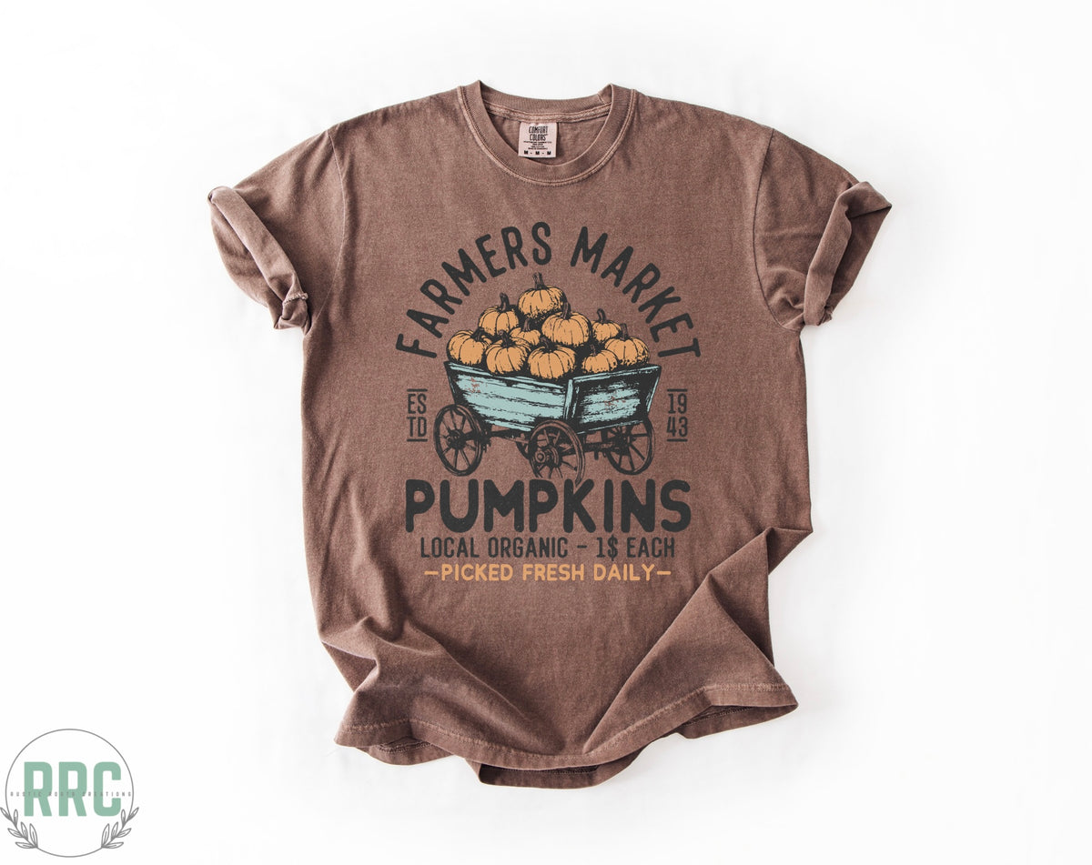 Farmer's Market Pumpkins *COMFORT COLORS*