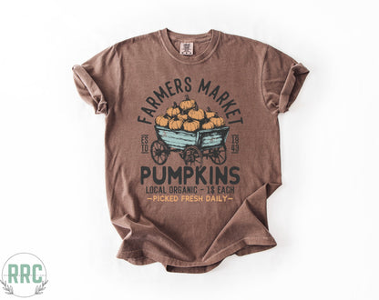 Farmer's Market Pumpkins *COMFORT COLORS*