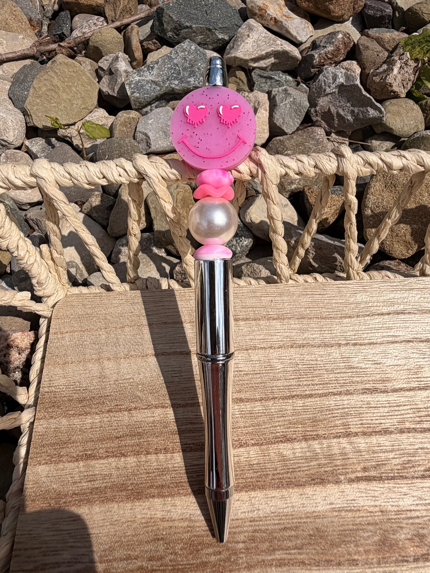 Girly Themed Beaded Pens