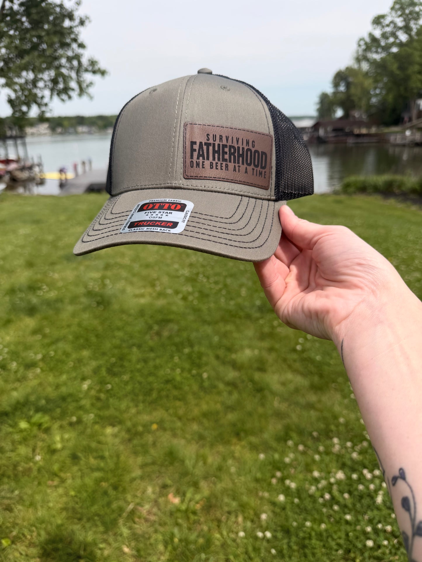 Surviving Fatherhood Mesh Back Hat