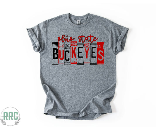 Ohio State License Plate *GILDEN*