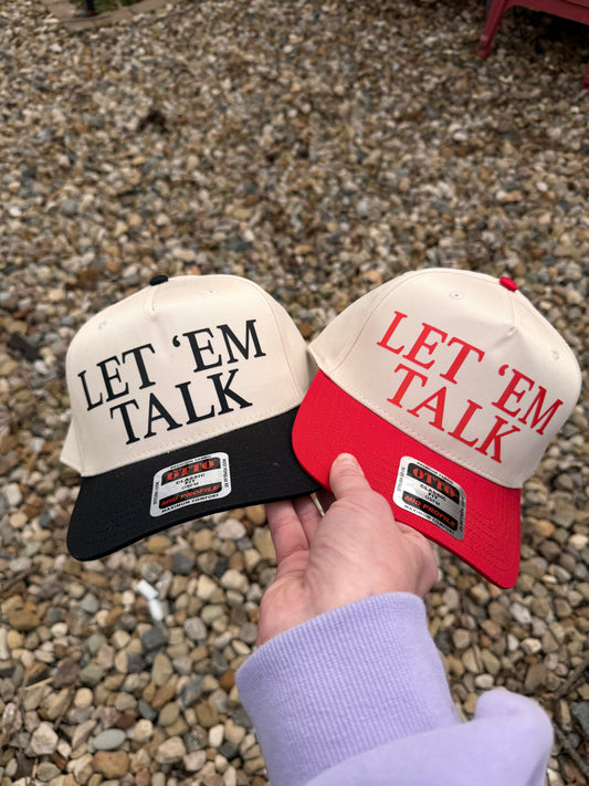 Let ‘Em Talk Trucker Hat