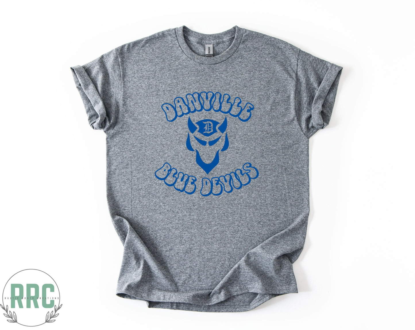 Danville Blue Devils Groovy *GILDEN*