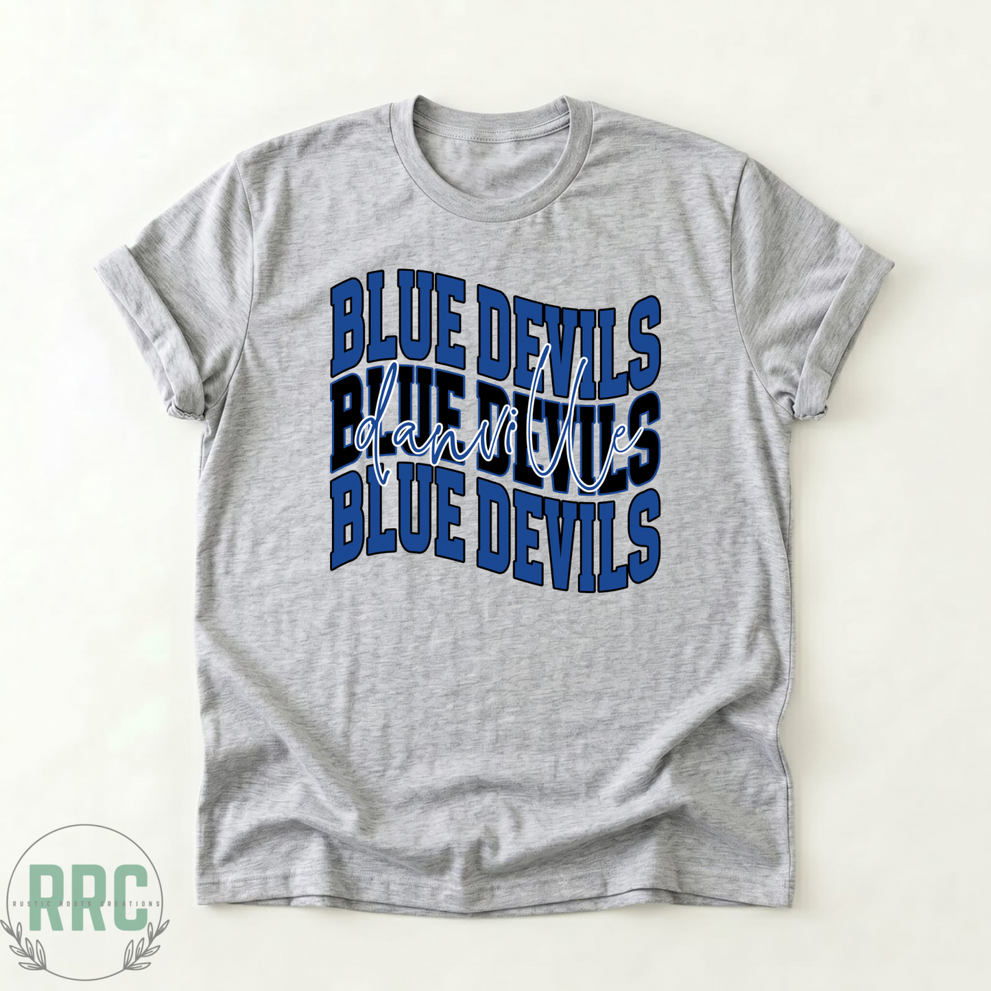 Youth Danville Blue Devils Wavy
