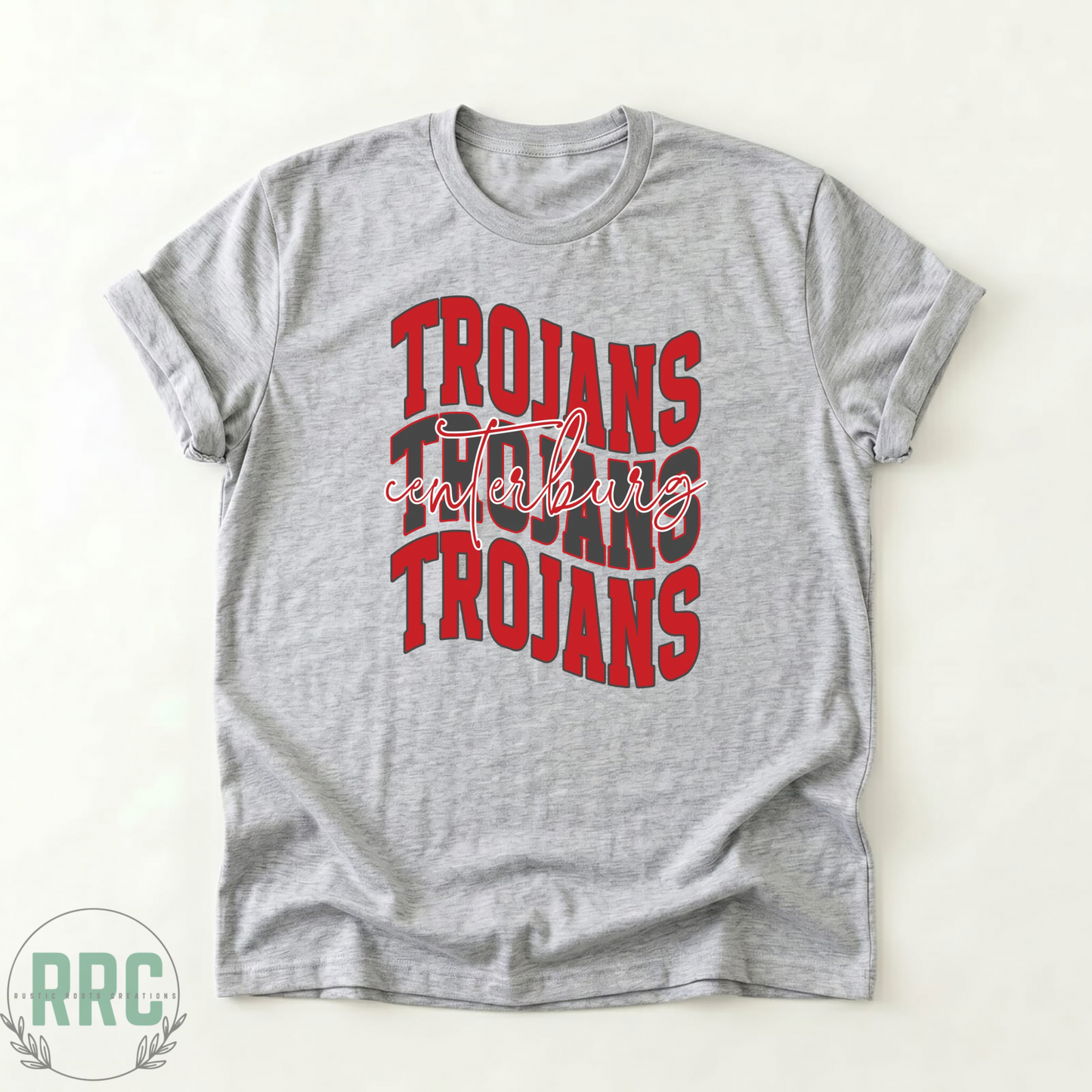 Youth Centerburg Trojans Wavy