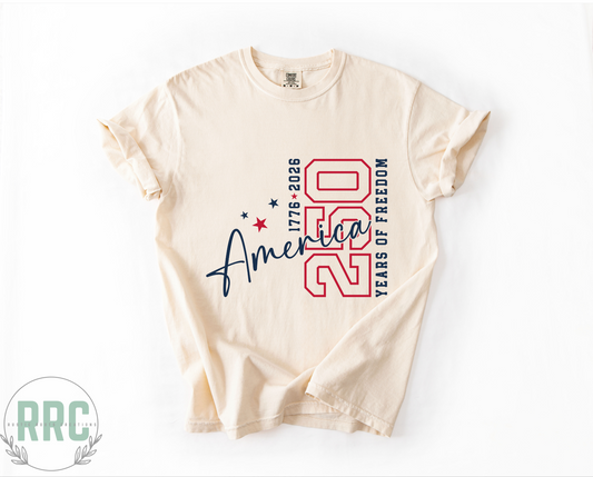 250 Years of Freedom *COMFORT COLORS*