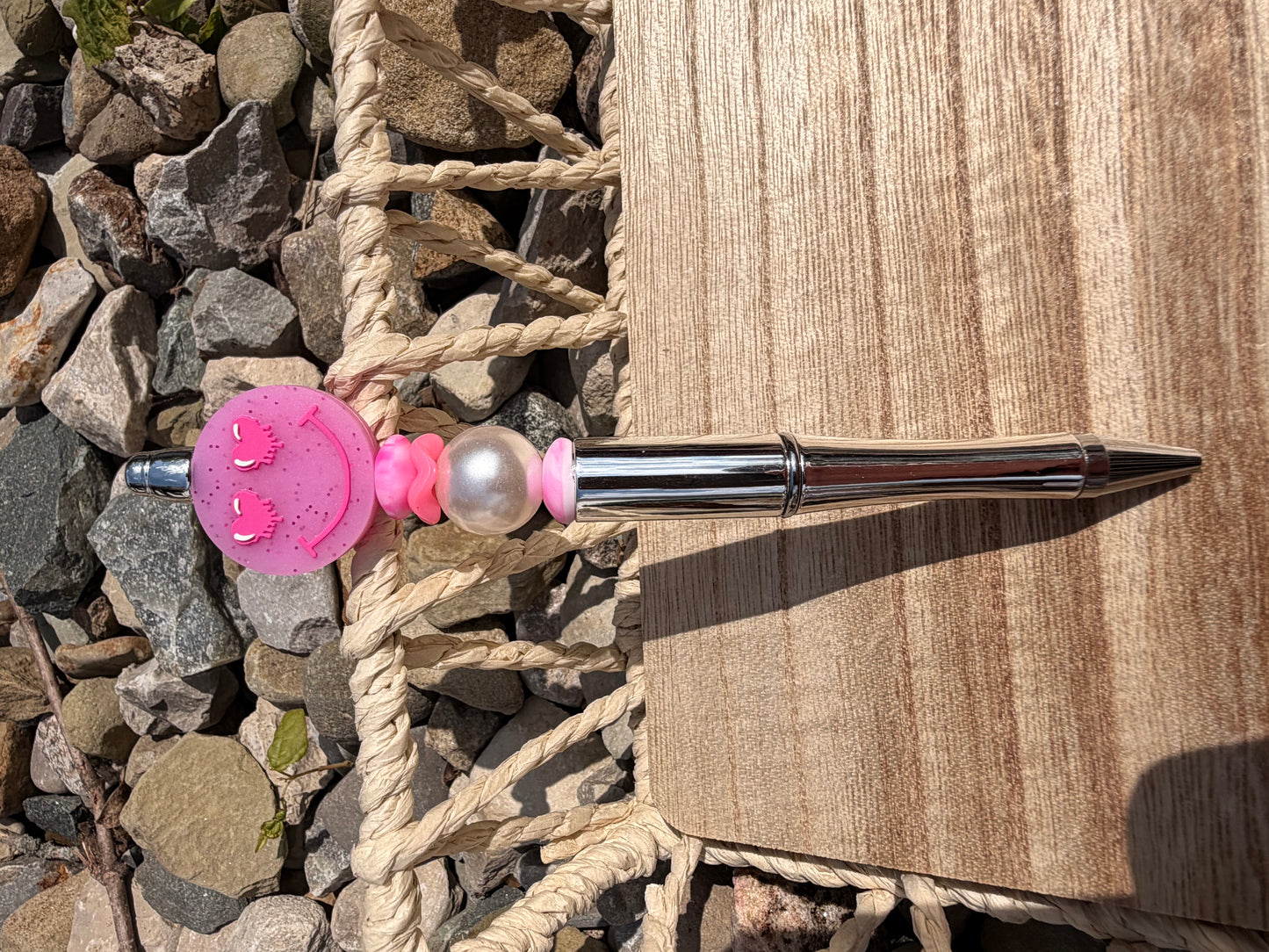 Girly Themed Beaded Pens
