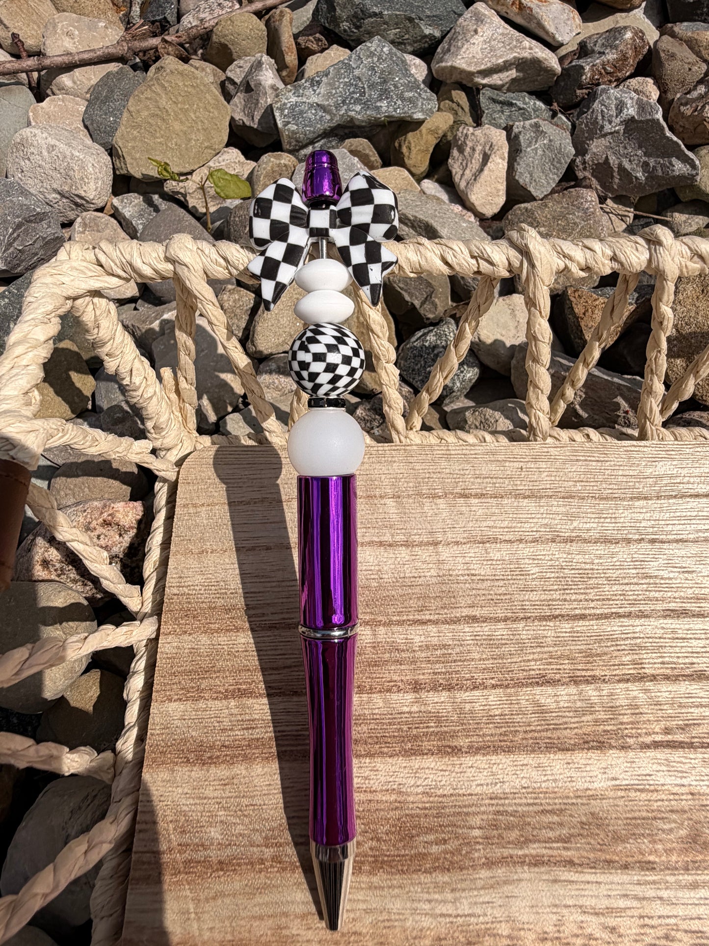 Girly Themed Beaded Pens