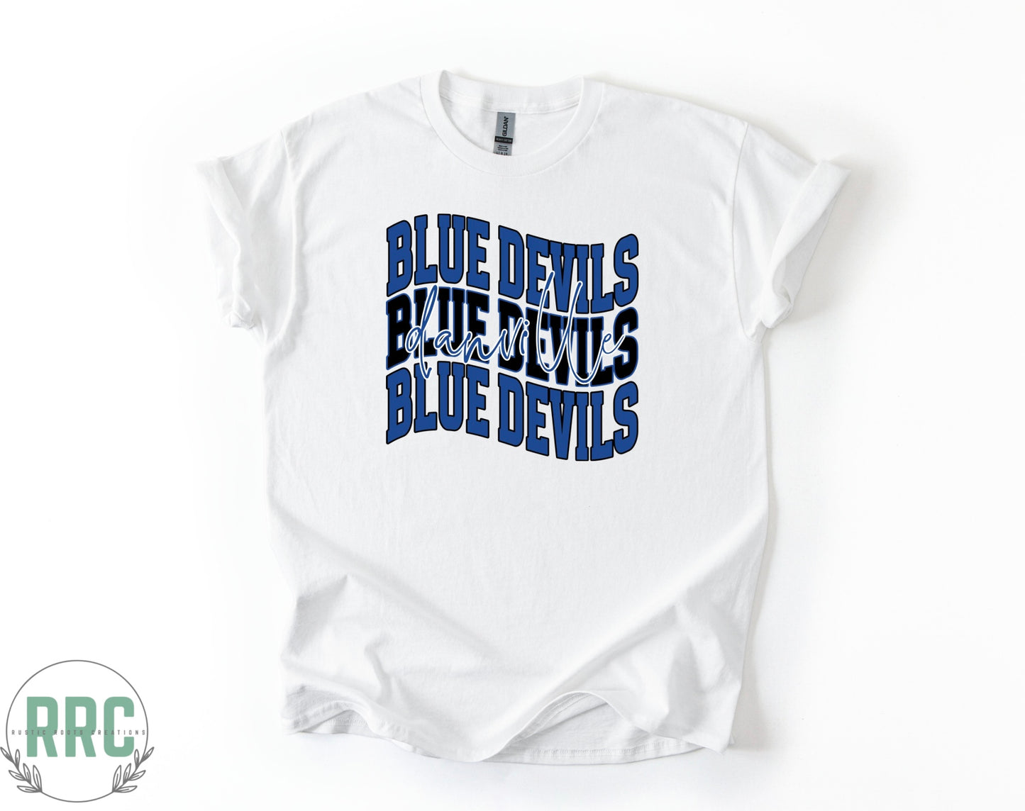 Danville Blue Devils Wavy *GILDEN*