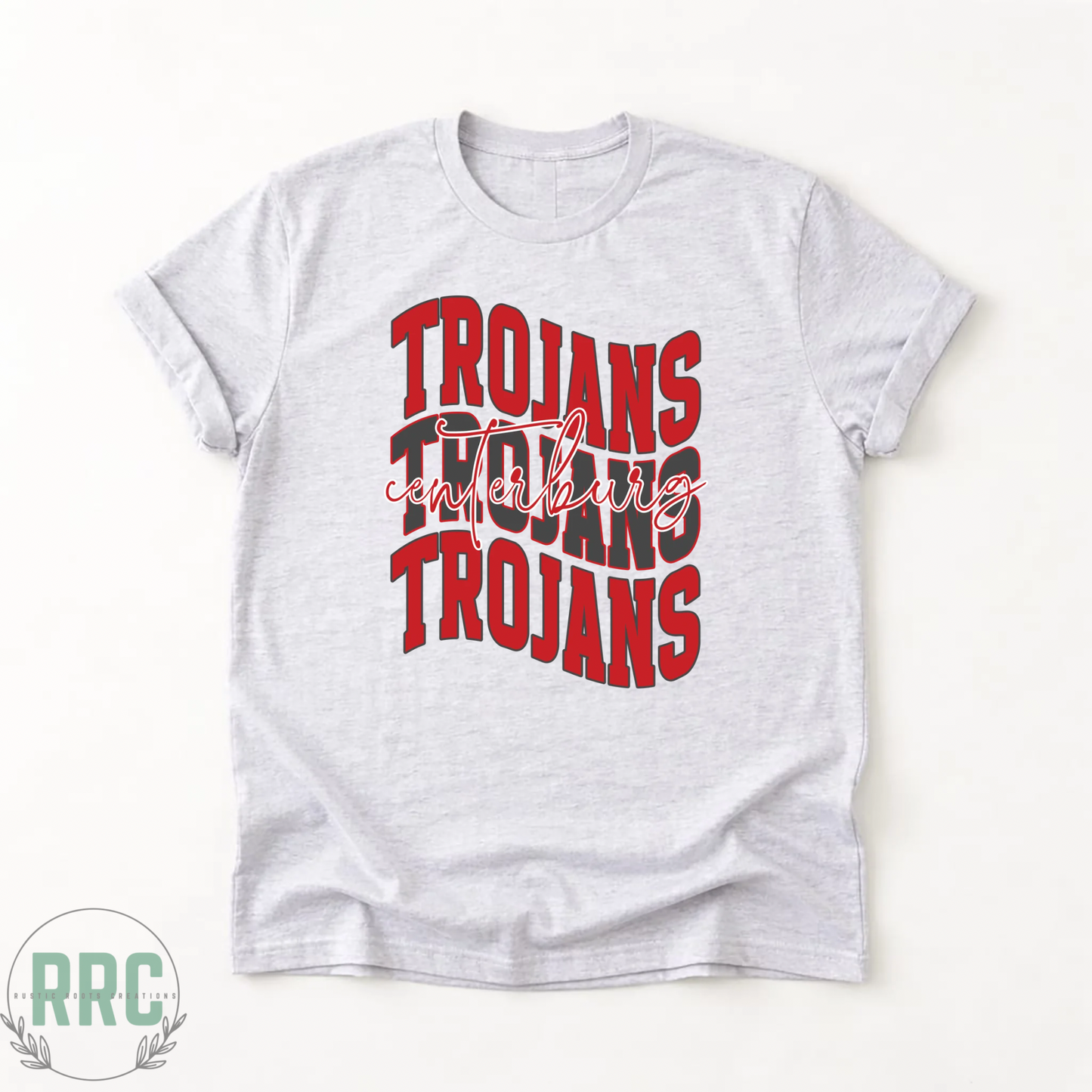 Youth Centerburg Trojans Wavy