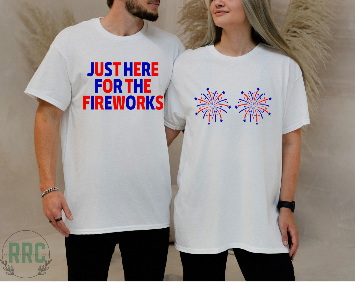 COUPLES Fireworks Tees *GILDEN*