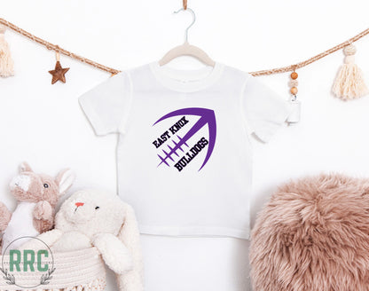 Infant/Toddler EK Bulldogs Football