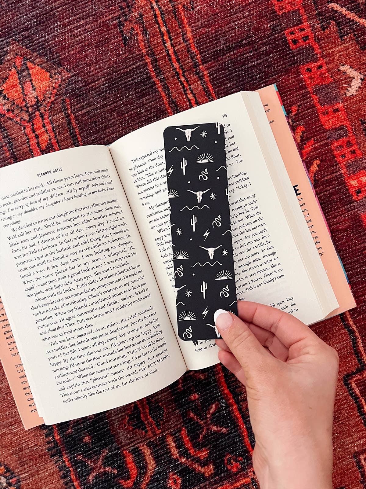 Southwest Icons Bookmark - Black
