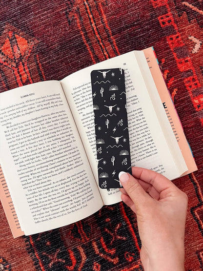 Southwest Icons Bookmark - Black