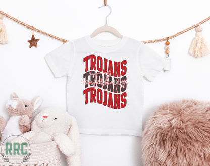 Infant/Toddler Centerburg Trojans Wavy