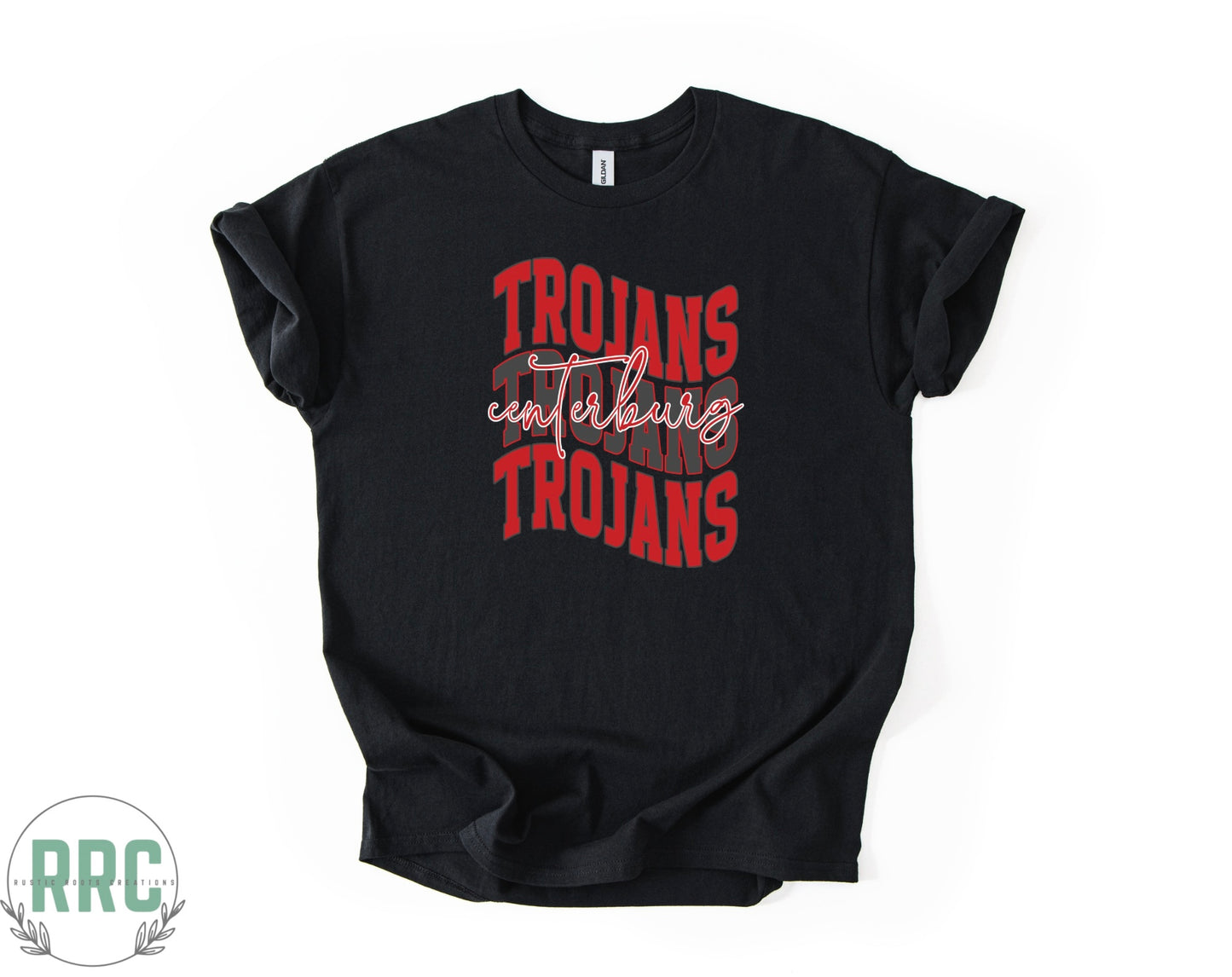 Centerburg Trojans Wavy *GILDEN*