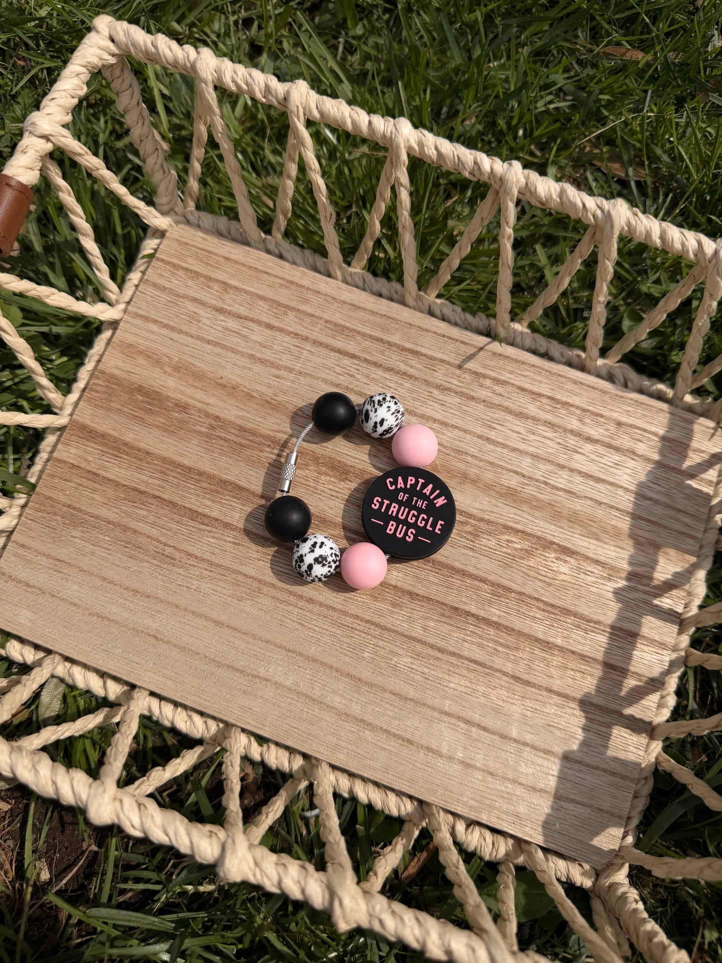 Captain of the Struggle Bus Tumbler/Bag Charm