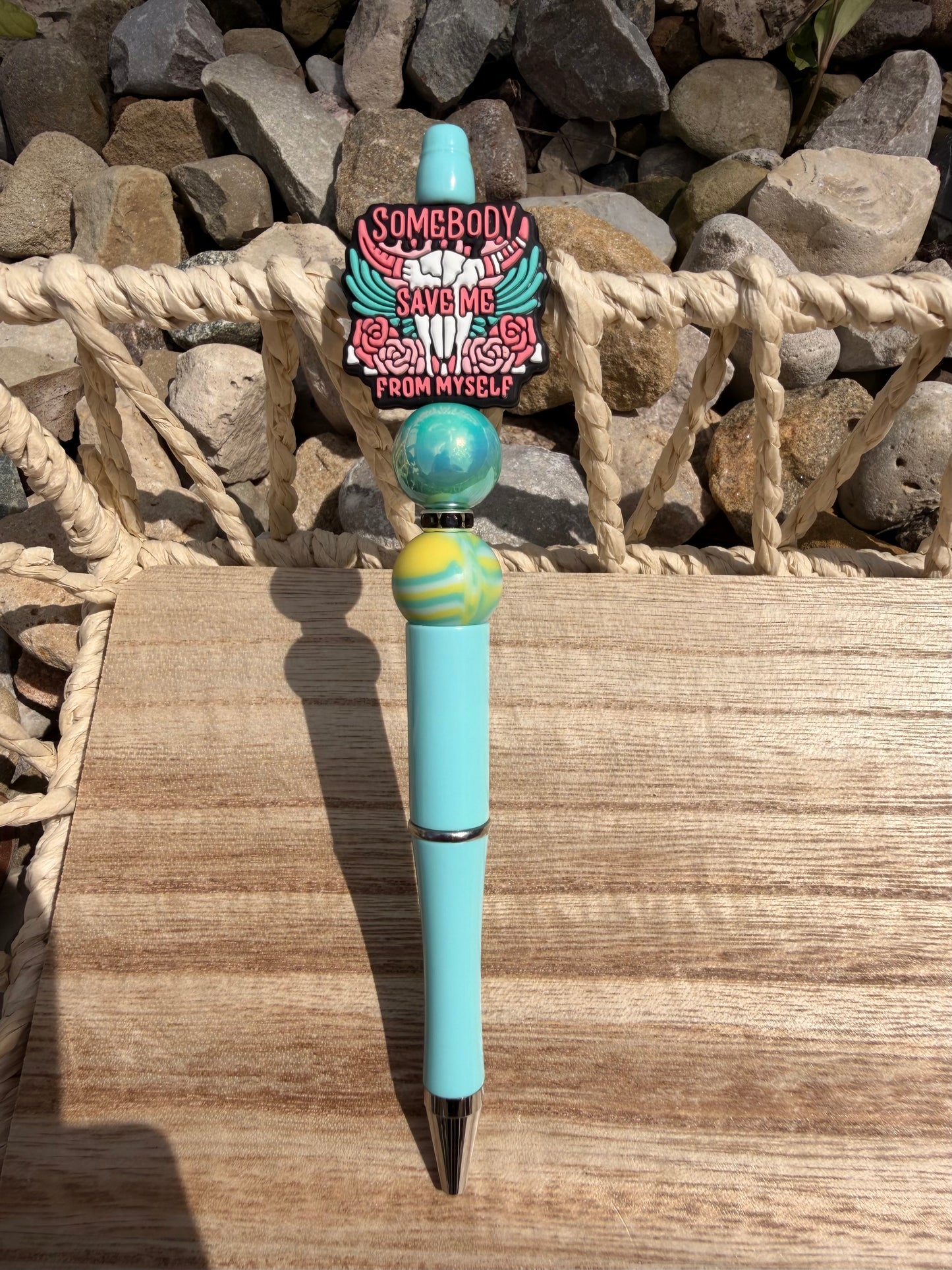 Western Themed Beaded Pens