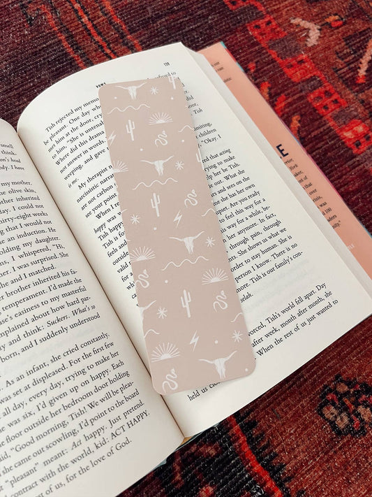 Southwest Icons Bookmark - Tan
