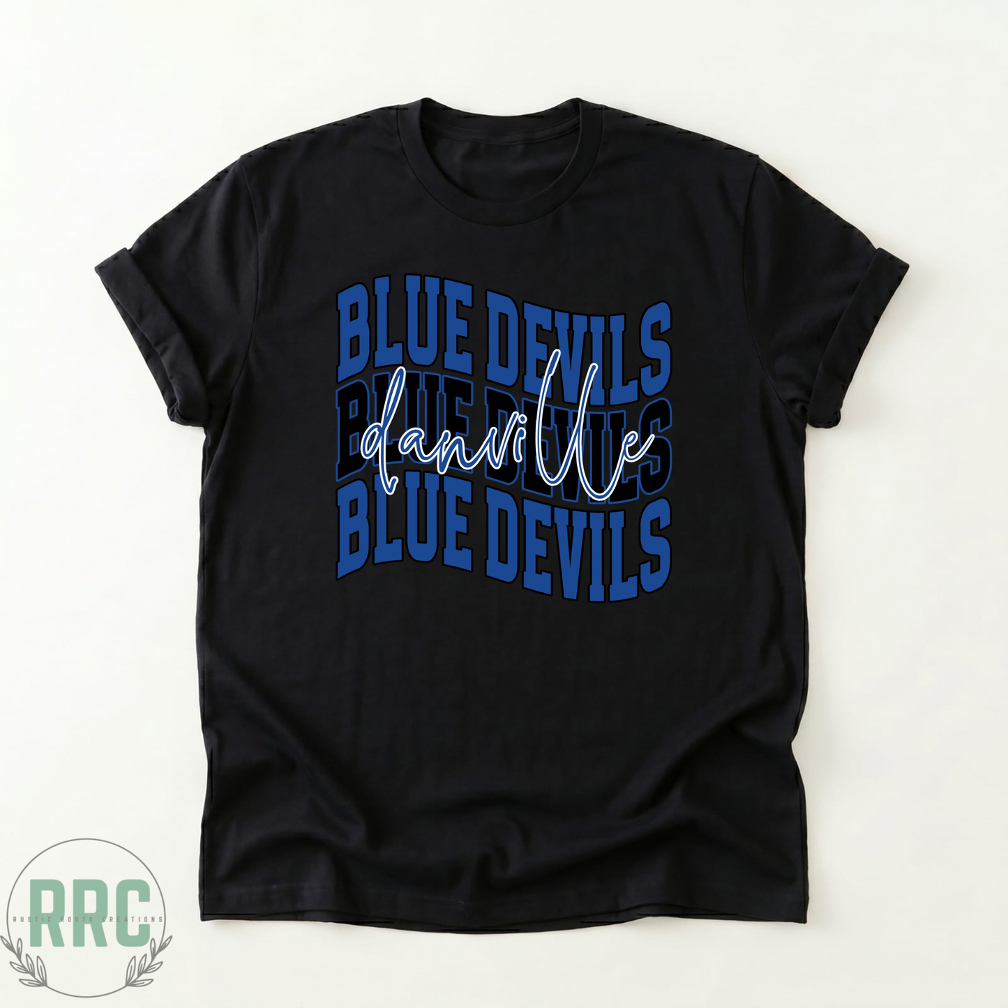 Youth Danville Blue Devils Wavy