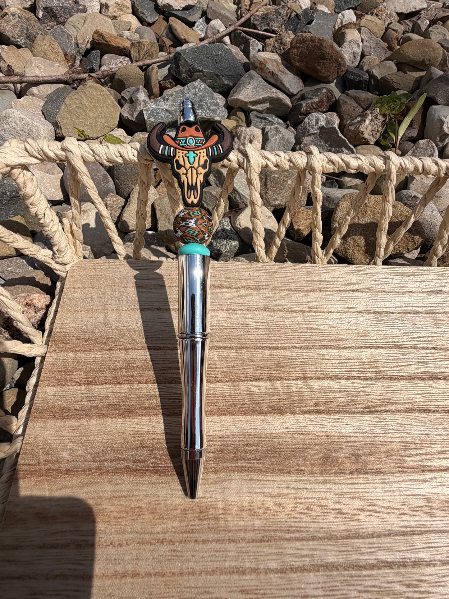 Western Themed Beaded Pens
