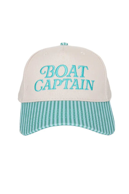 Boat Captain Two-Toned Retro Hat