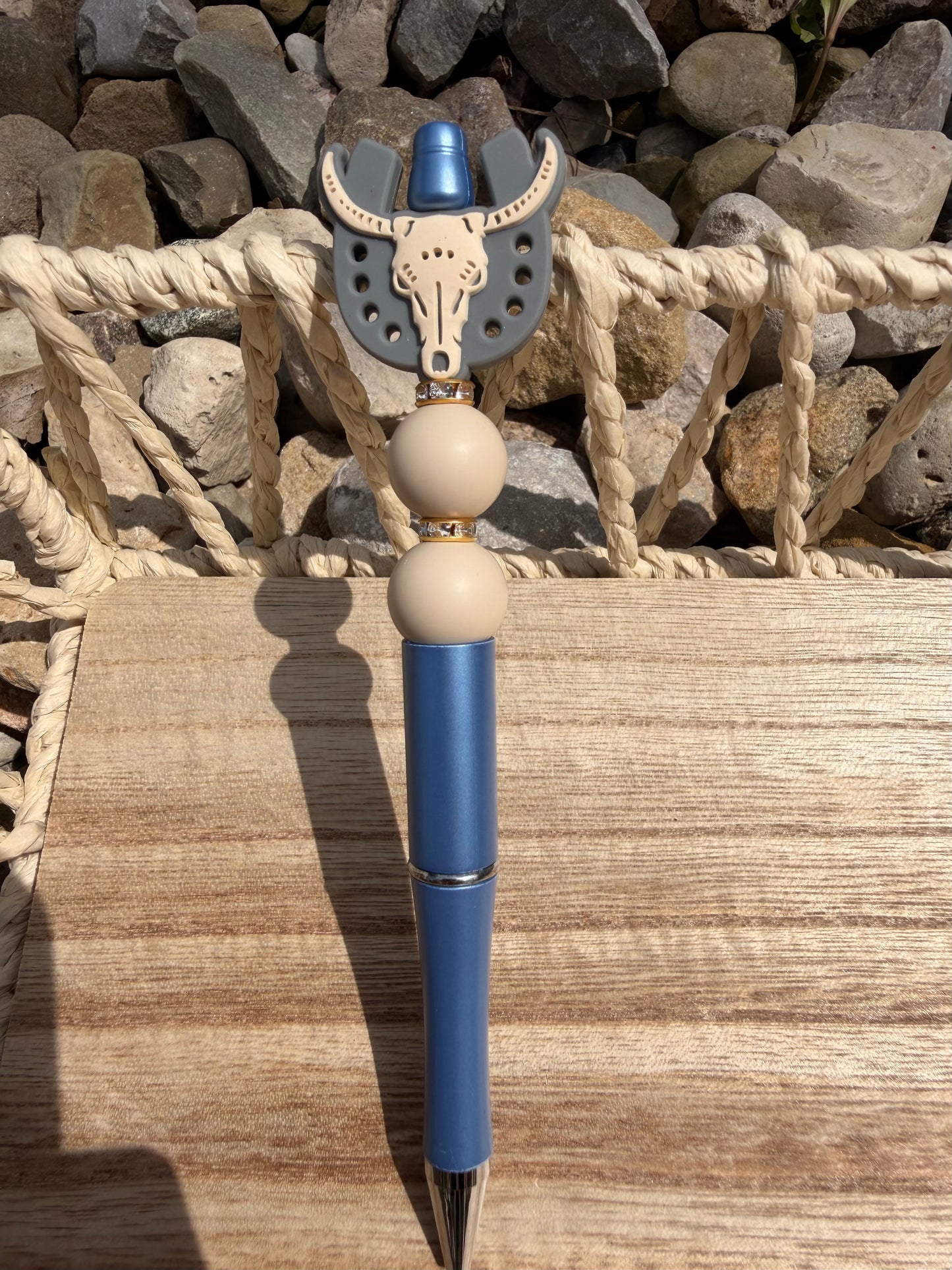Western Themed Beaded Pens