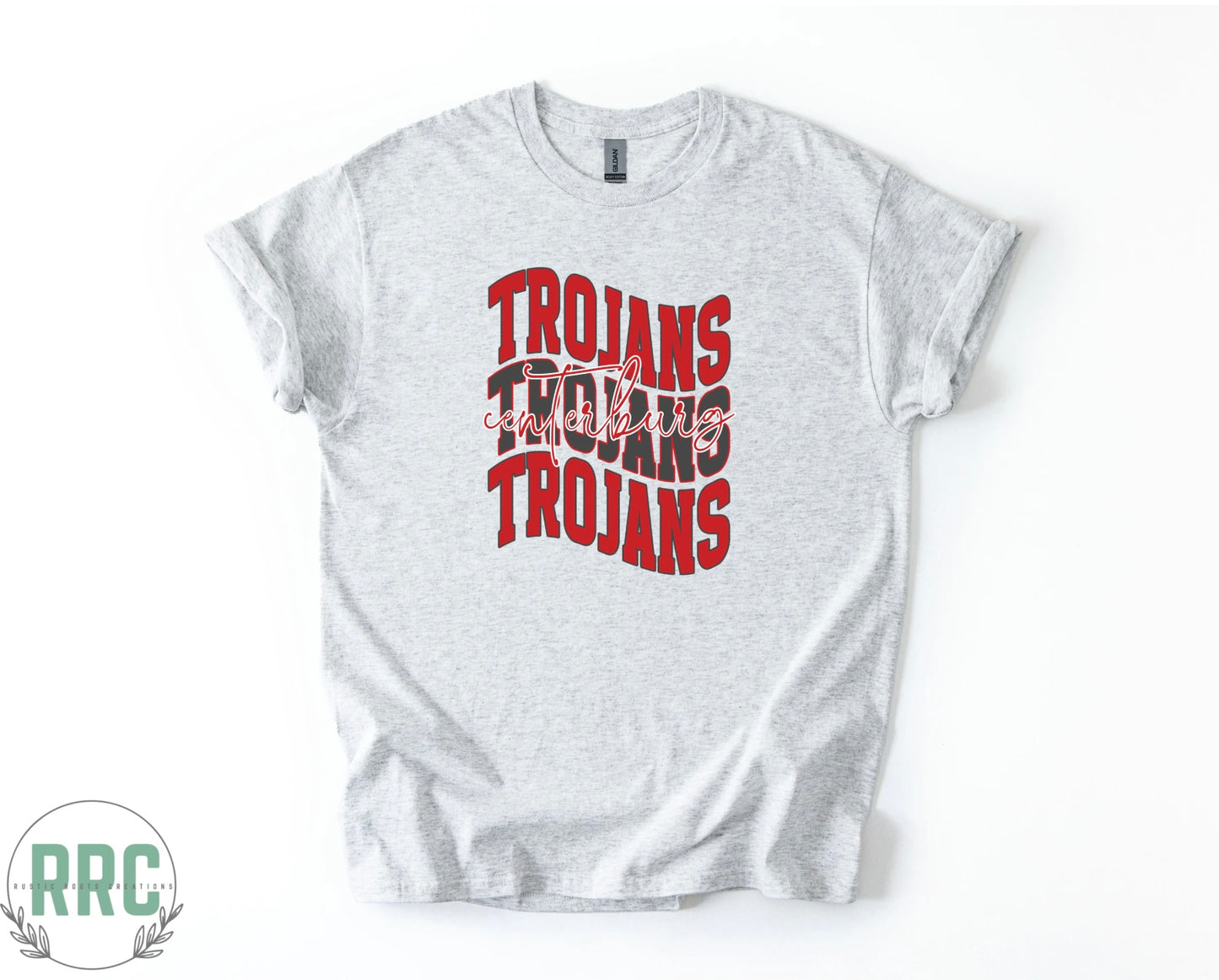 Centerburg Trojans Wavy *GILDEN*