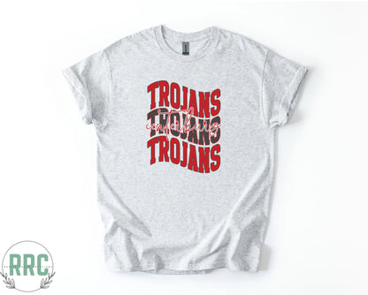 Centerburg Trojans Wavy *GILDEN*