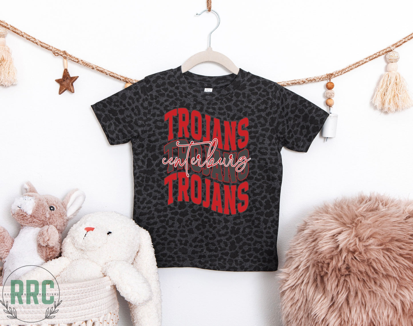 Infant/Toddler Centerburg Trojans Wavy