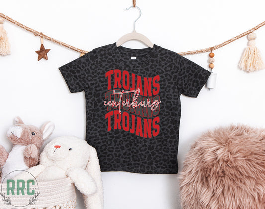 Infant/Toddler Centerburg Trojans Wavy
