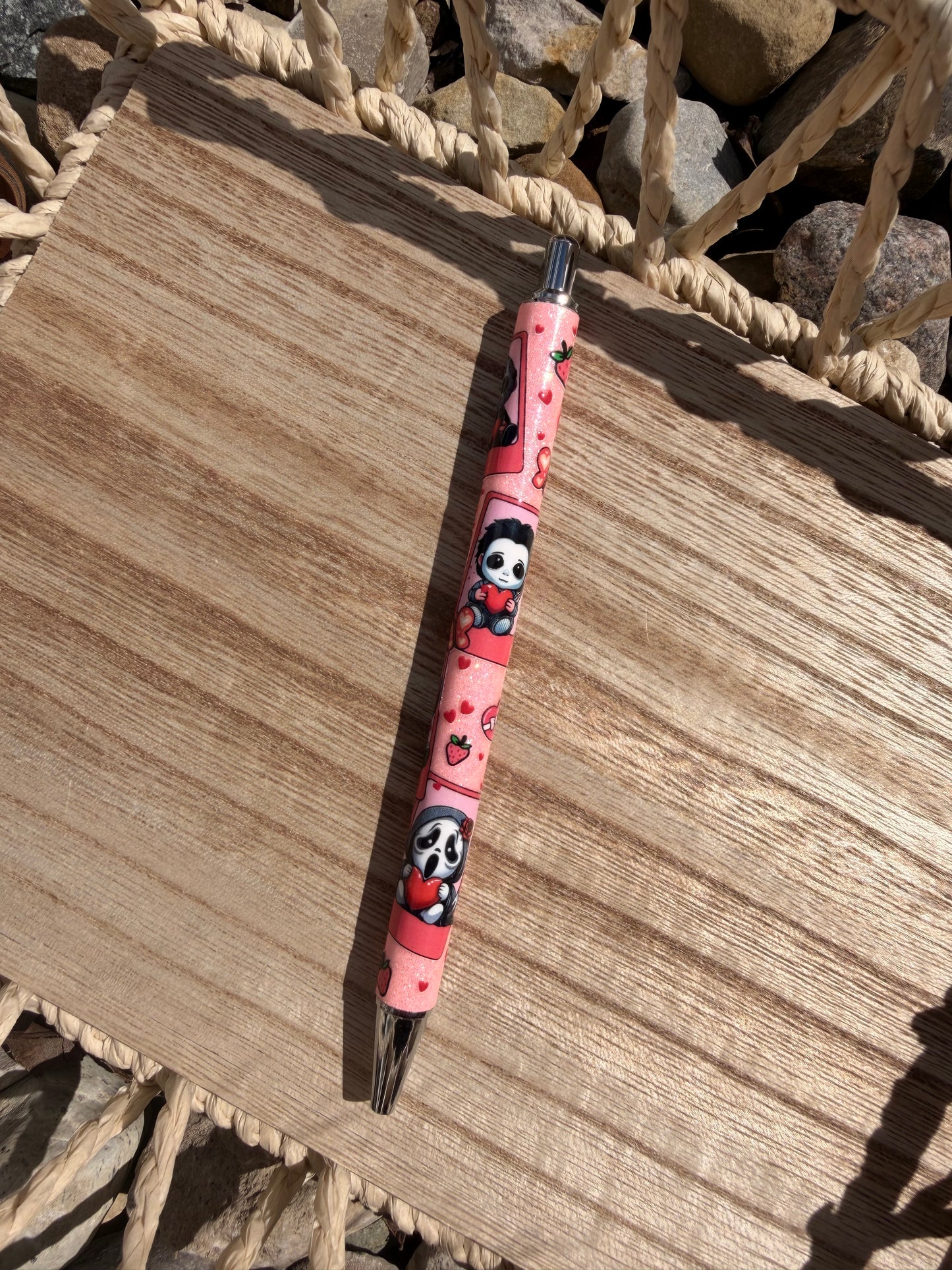 Horror Wrapped Glitter Pen