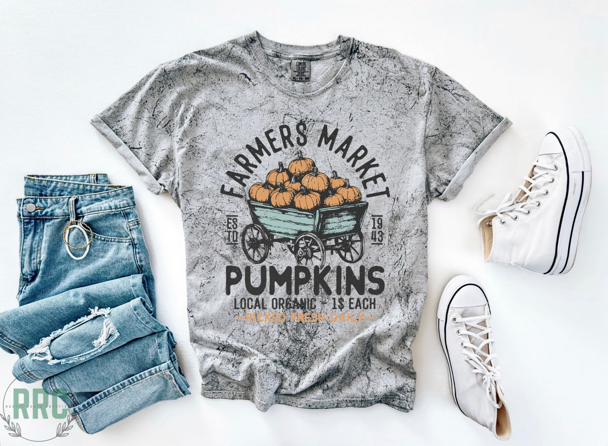 Farmer's Market Pumpkins *COMFORT COLORS*