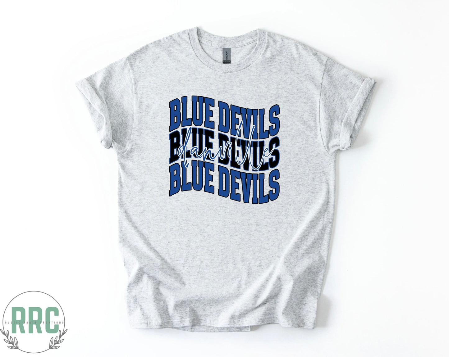 Danville Blue Devils Wavy *GILDEN*