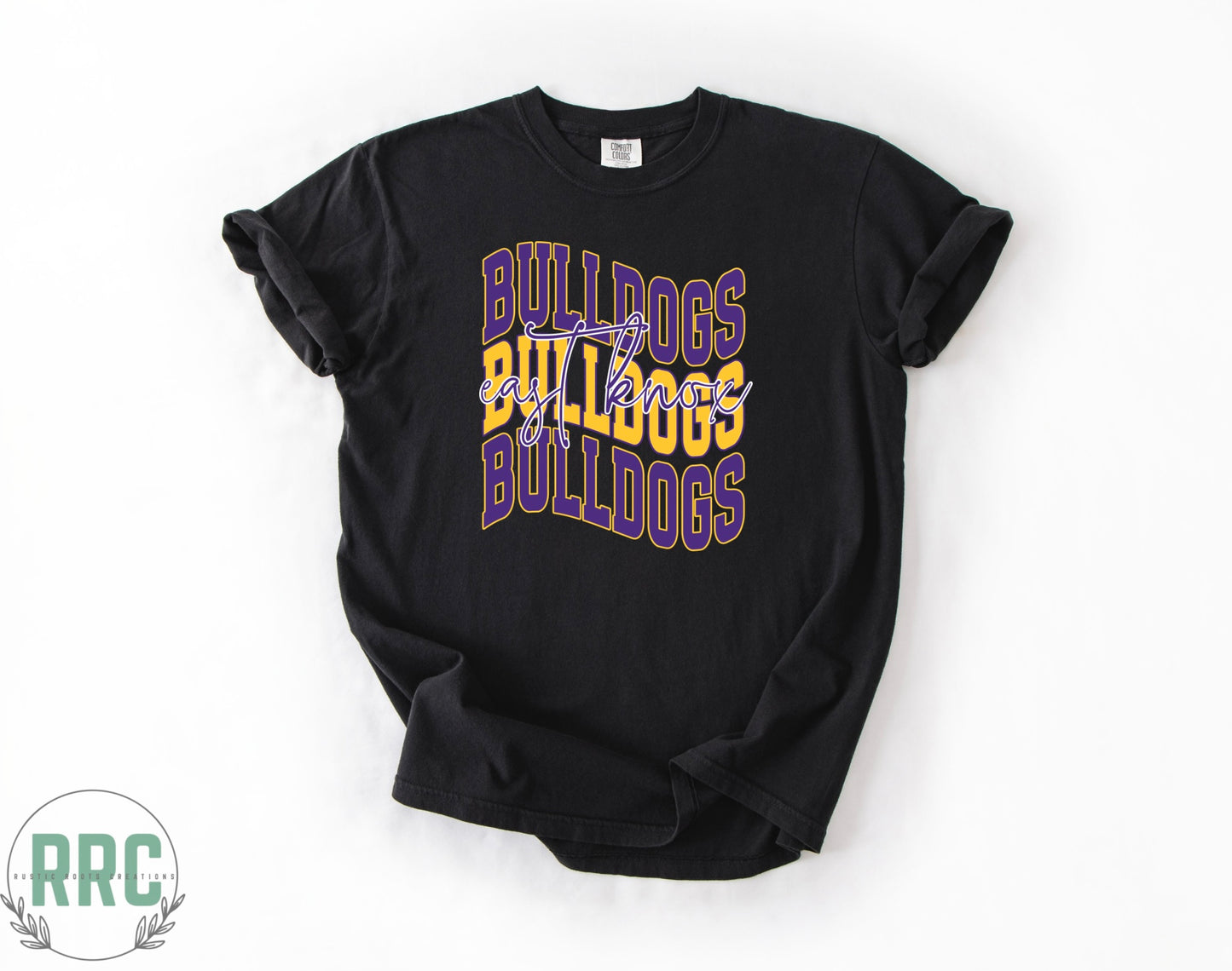 EK Bulldogs Wavy *COMFORT COLORS*