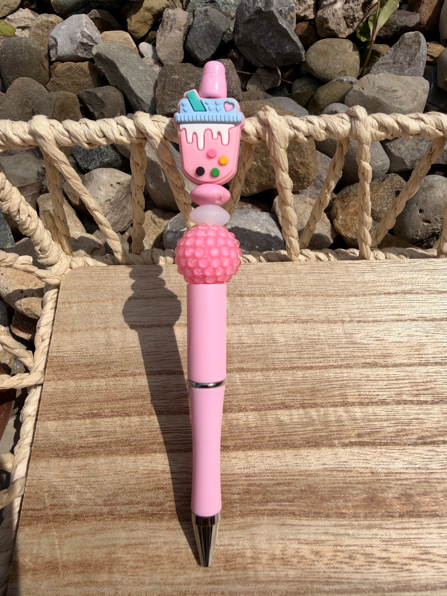 Girly Themed Beaded Pens