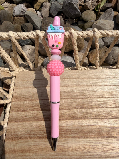 Girly Themed Beaded Pens