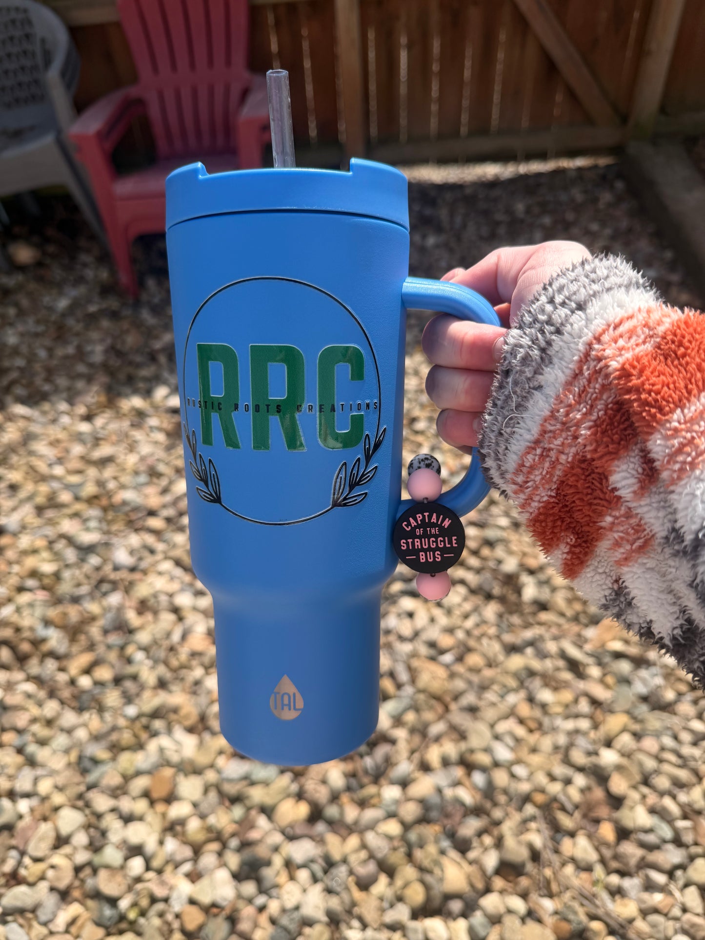 Captain of the Struggle Bus Tumbler/Bag Charm