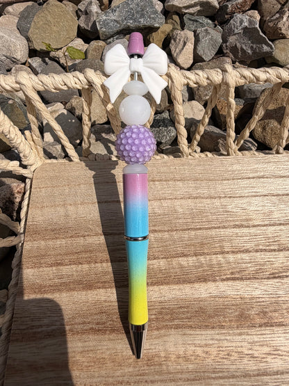Girly Themed Beaded Pens