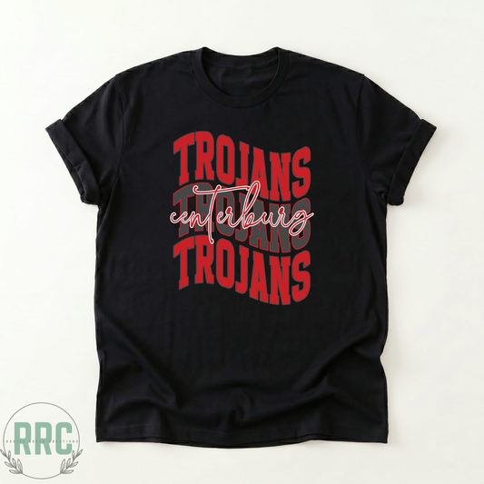 Youth Centerburg Trojans Wavy