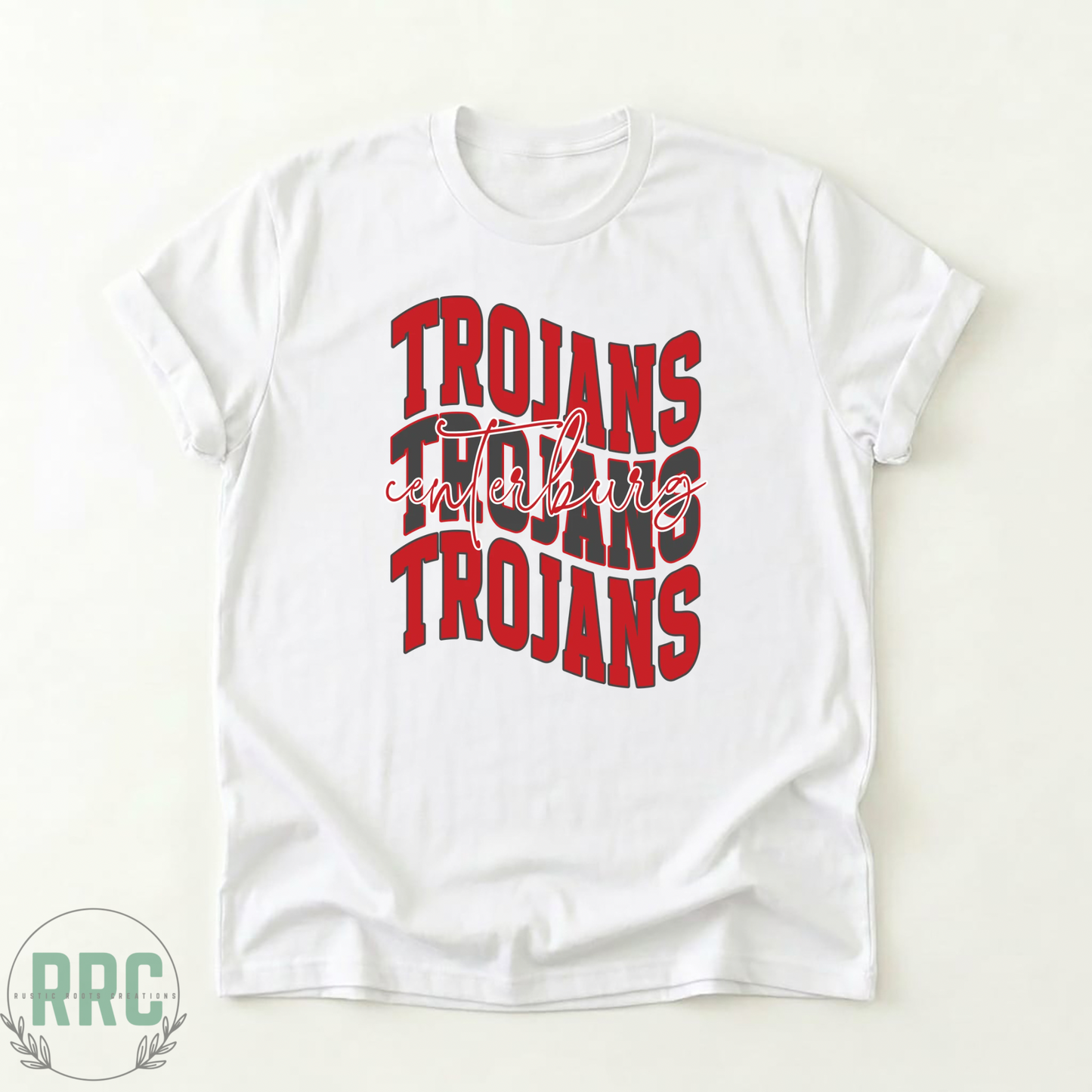 Youth Centerburg Trojans Wavy