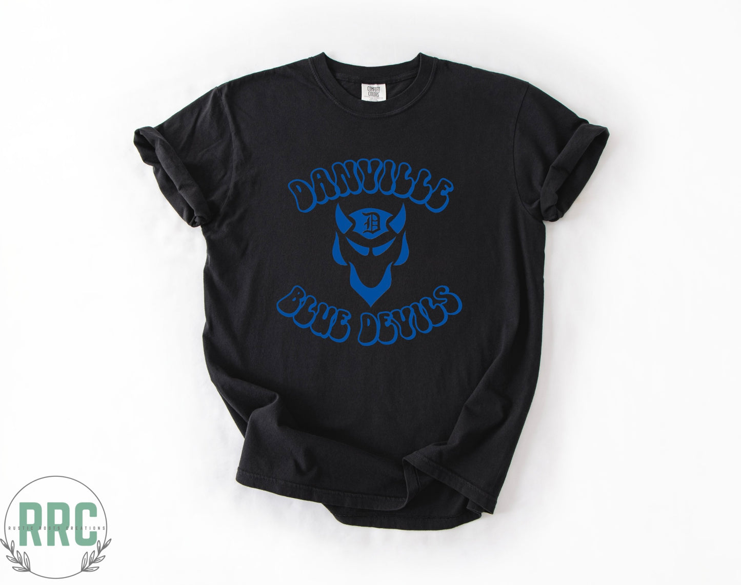 Danville Blue Devils Groovy *COMFORT COLORS*